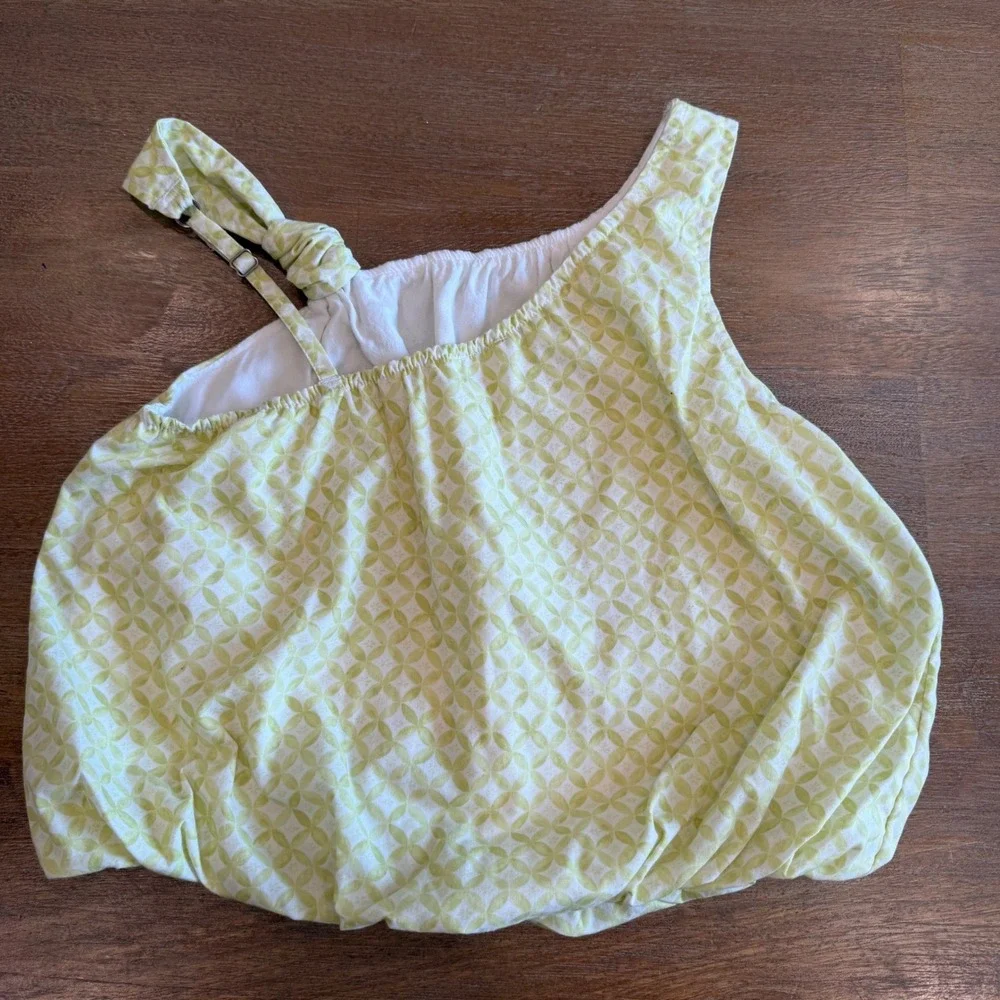 Abercrombie Kids Girls Skort 2 Pc Set Green White Top 9/10 Bottom 11/12 Matching